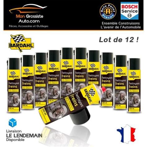 12 X Nettoyant Frein Bardahl 600ml Cdiscount Auto