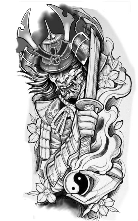 Japanese Tattoo Samurai Japanese Forearm Tattoo Japanese Flower