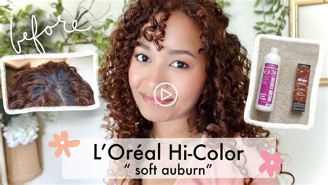 Using L Oréal HiColor H5 Soft Auburn For A Root Touch Up