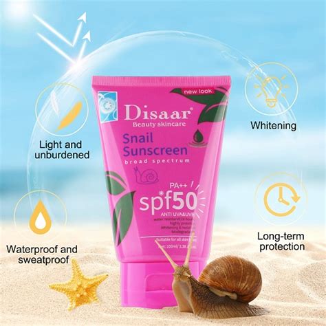 Disaar Snail Sunscreen Spf