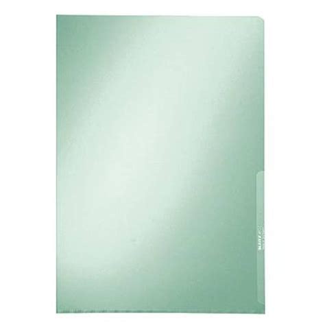 Premium Plastic L-Folder A4 – Green | Office Systems Aruba