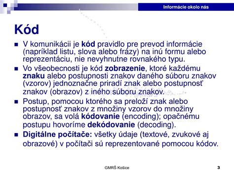 PPT Kódovanie znakov PowerPoint Presentation free download ID 5175296