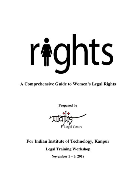 Majlis Legal Rights Of Women A Comprehensive Guide To Women’s Legal Rights Prepared By For