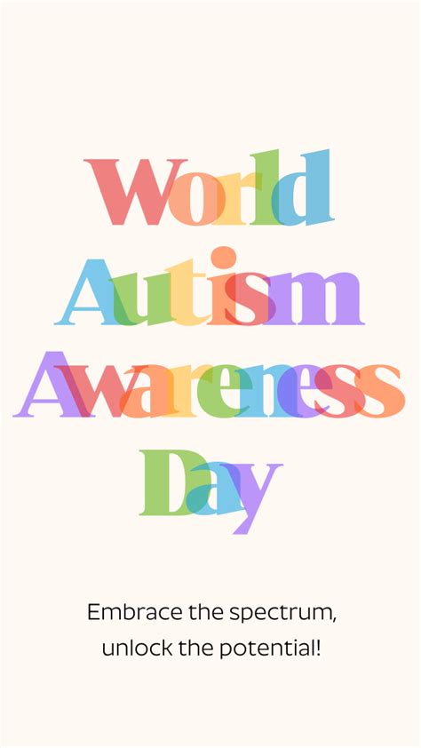 Autism Awareness Instagram Story Brandcrowd Instagram Story Maker