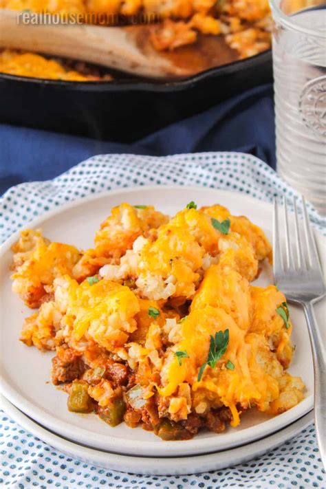 Easy Sloppy Joe Casserole ⋆ Real Housemoms