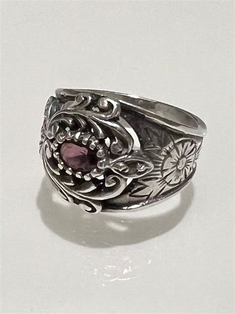 Silver - Ring Amethyst - Catawiki