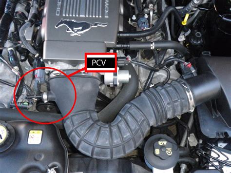 Mustang Emissions Locations And Pcv Valve Oxygen Sensors 55 Off