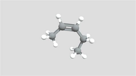 Stereochemistry Cis 2 Pentene Download Free 3d Model By