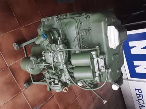 Motor Completo Om 314 Mb 608 708 Retificado 3439101012 Parcelamento