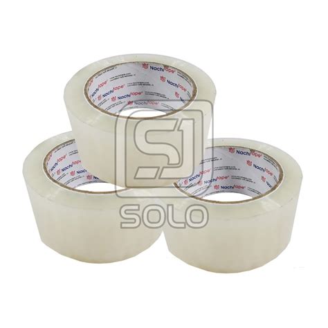 Jual Lakban Bening Putih Nachi Tape Selotip Isolasi Bening Yard