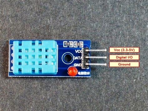 Dht11 Temperature And Relative Humidity Sensor Module Artronshop