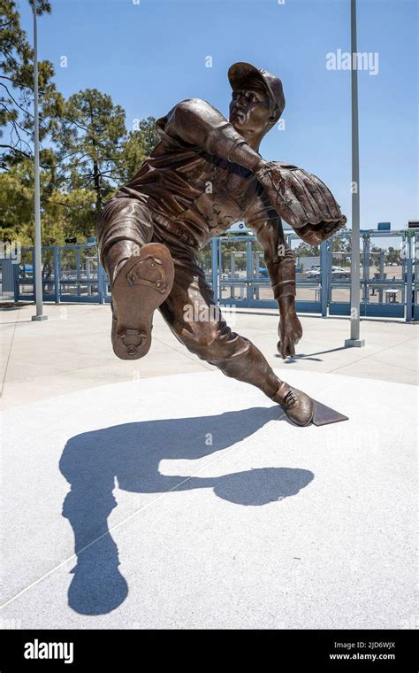 June 18 2022 The Sandy Koufax Statue Designed By Branly Cadet Was Unveiled June 18 2022 At An