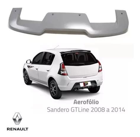 Aerofólio Renault Sandero Gt Line 2008 2009 À 2014 Original