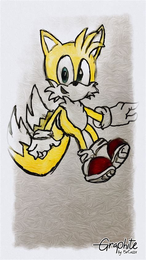 Tails The Fox by FionaTheFoxArt on DeviantArt