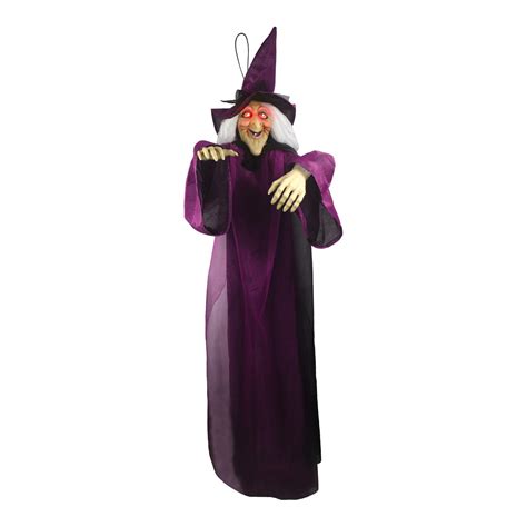 Buy Molezu Halloween Outdoor Decorations Animated Talking Witch