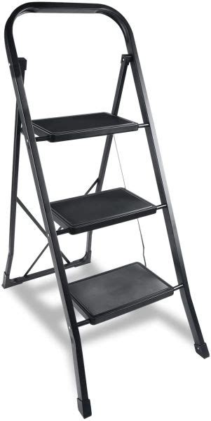 Dropship Yssoa Step Ladder Folding Step Stool With Wide Anti Slip