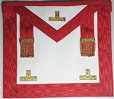 Masonic Regalia Centennial Canadian Red Mm Pm Worshipful Etsy