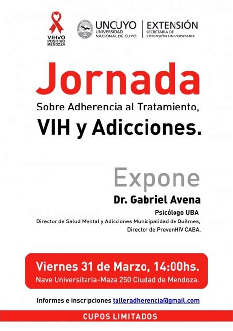 Jornada Sobre Adherencia Vih Y Adicciones En La Nave Universitaria