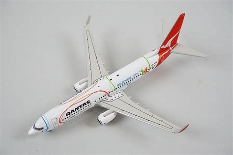 【やや傷や汚れあり】★ Phoenix フェニックス 1400 B737 838 Qantas Airways カンタス Vh Vyeの落札