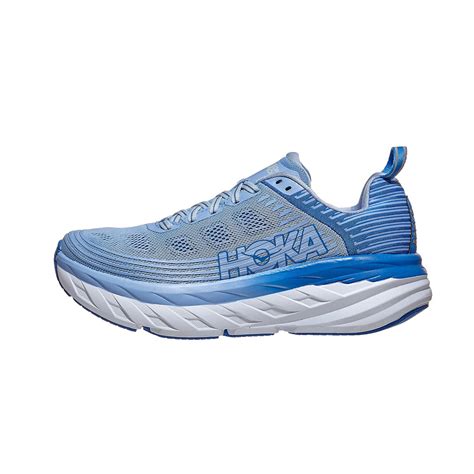 Hoka One One Bondi 6 Womens Shoes Serenitypalace Blue 360° View