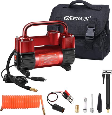 Gspscn Red Tire Inflator Heavy Duty Double Botswana Ubuy