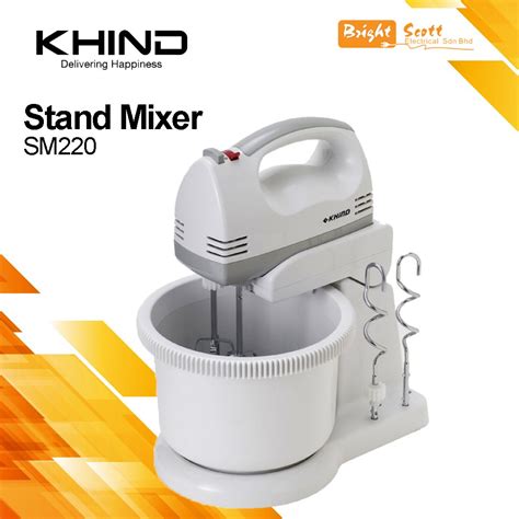 Khind Sm 220 Stand Mixer Shopee Malaysia