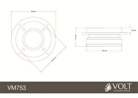 VM753 (3″) – Volt Loudpeakers Ltd