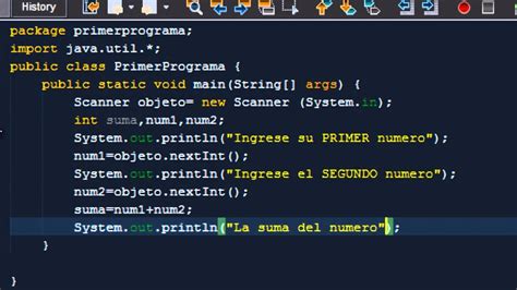 Curso Java Ejemplo Programa De Suma Resta Multiplicacion Y Divicion