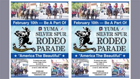 Yuma Silver Spur Rodeo Parade Signups Open Kyma