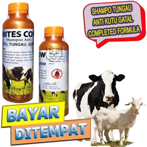 Sampo Mites Cow Anti Kutu Sapi Kambing Shampo Basmi Parasit Lazada