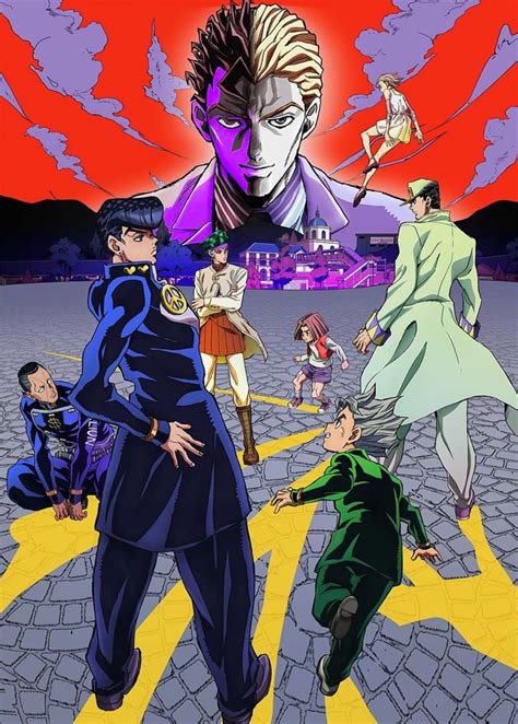 Big Poster Do Anime Jojos Bizarre Adventure 90x60 Cm Lo029