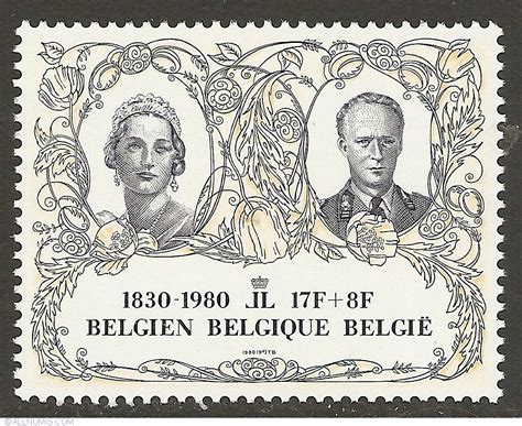 Francs Th Anniversary Of Belgium Queen Astrid And