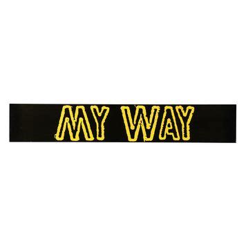 Lot 605 SEX PISTOLS THE Sid Vicious My Way Promotional Banner