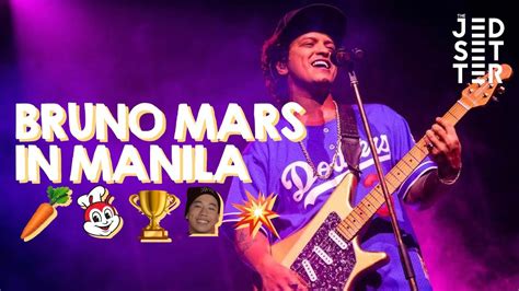 Bruno Mars In Manila Live Reaction Vlog 24 Youtube