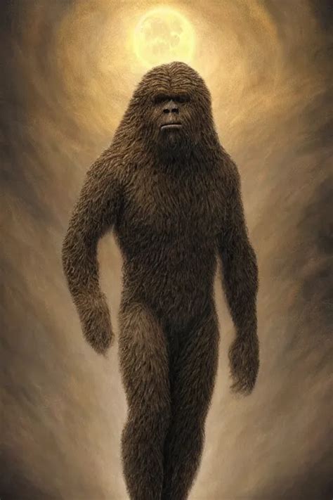 Intricate Stunning Highly Detailed Bigfoot By Agostino Stable Diffusion