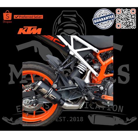 New Ktm Duke And Rc V V Bs Adjustable Elbow Midpipe With