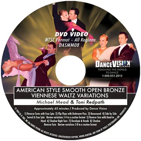 American Smooth Open Bronze Viennese Waltz Variations Nice Dancing