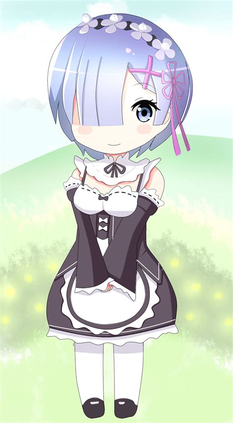 Rezero Chibi Rem Via Mouse By Jaydeedv On Deviantart