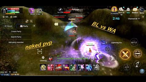 Cabal Mobile Blader Vs Warrior Naked Pvp YouTube