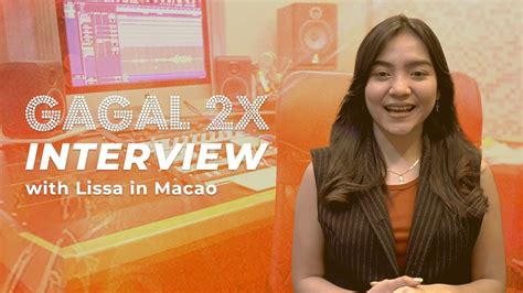 Lissa In Macao Gagal X Story Behind The Song Youtube