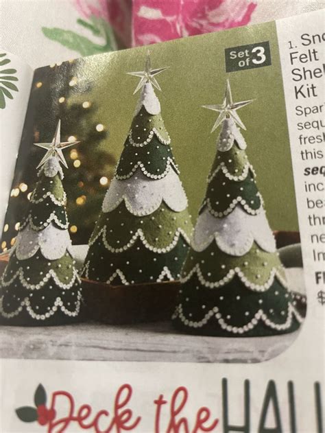 An Ad For Deck The Hall Christmas Trees