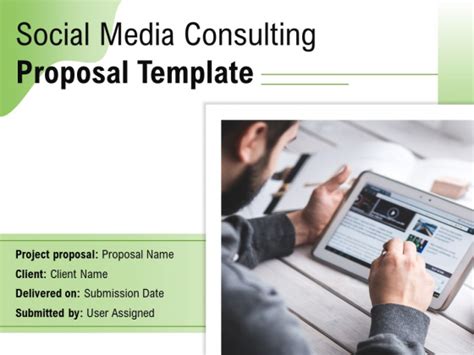 Social Media Consulting Proposal Template Ppt Powerpoint Presentation