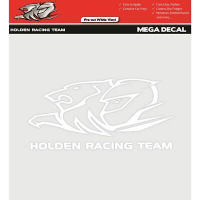 GENUINE HOLDEN RACING TEAM MEGA DECAL VINYL CAR STICKER HRT OFFICIAL ...