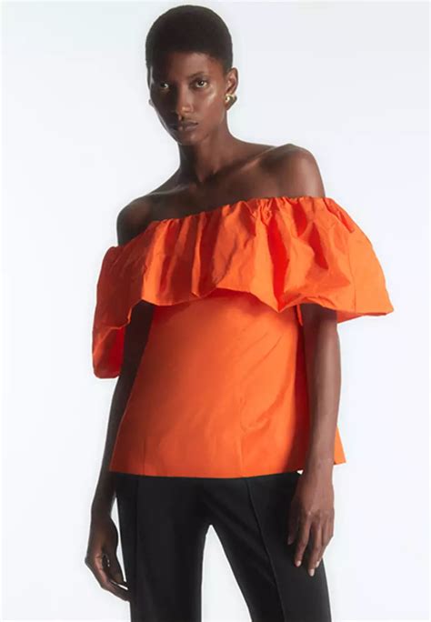 Buy Cos Voluminous Off The Shoulder Top Online Zalora Philippines