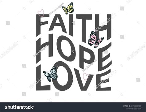 Faith Hope Love Design