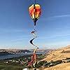 Amazon In The Breeze Hot Stripe Hot Air Balloon Wind Spinner 11 W X 17 H 30 Tail