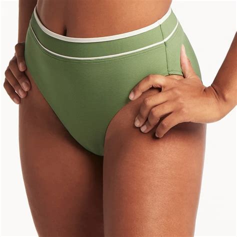 Olive Elite High Waist Band Bikini Briefs BrandAlley