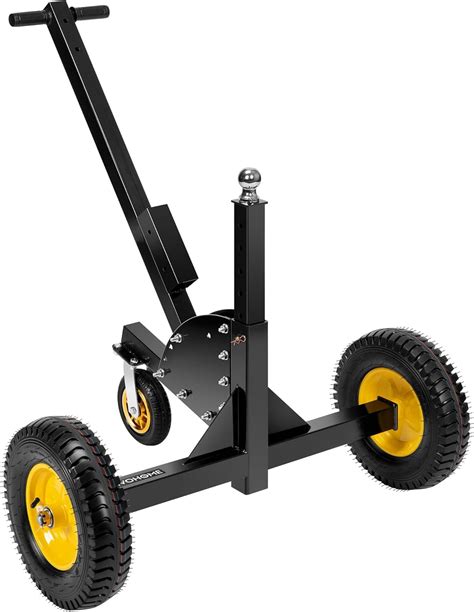 SPECSTAR Adjustable Trailer Dolly, with 2" Hitch Ball & 16" Solid Tires ...