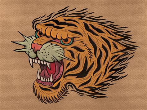 Tiger By Romy Wijaya On Dribbble