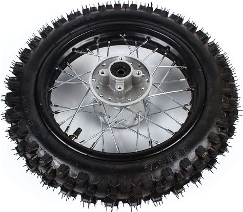 Amazon Aupitolt 80 100 12 Dirt Bike Tire Rear Rim Wheel 12 Tire